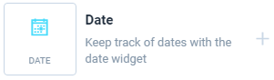 Date widget