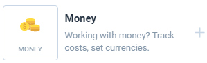 Money widget