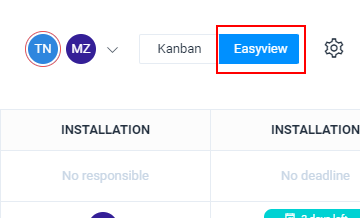 Change to Easyview
