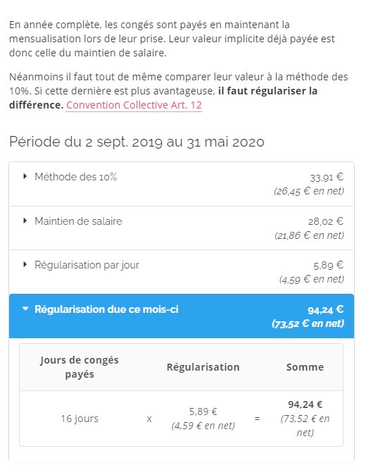 Comment calculer les congés payés sur TopAssmat?  Centre d'aide de