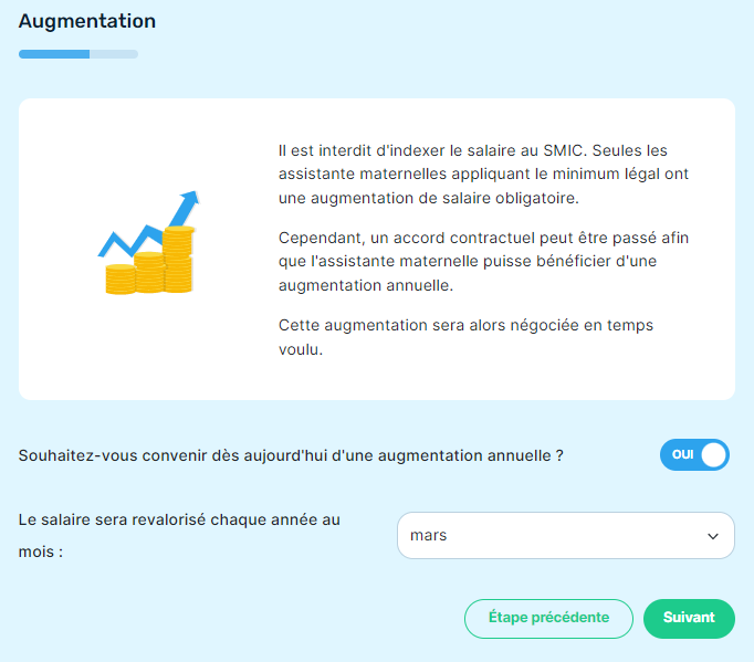 Programmer et négocier une augmentation de salaire  Centre d'aide de