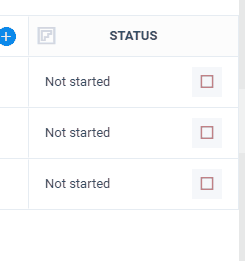 How to set change status